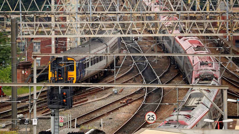 La ola de calor provoca el caos en el sistema ferroviario del Reino Unido