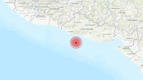 El Salvador: Un sismo de magnitud 4,8 sacude la costa de La Libertad