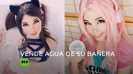 Bloguera vende el agua en la que se baña
