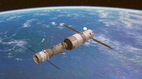 VIDEO: El ardiente descenso del laboratorio espacial chino Tiangong-2 desde la órbita