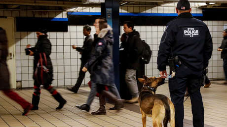 Nueva York: Investigan un "dispositivo sospechoso" en la mochila de un hombre que saltó a las vías del metro