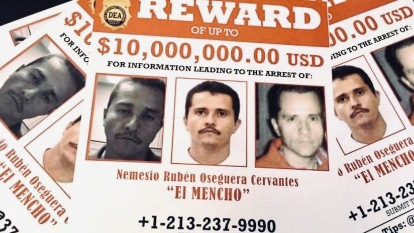 La DEA persigue al nuevo 'Chapo': 'El Mencho' también se escondería en las sierras mexicanas
