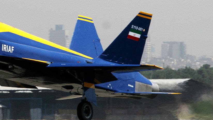 Un avión de combate iraní se estrella en el sur de la provincia de Bushehr
