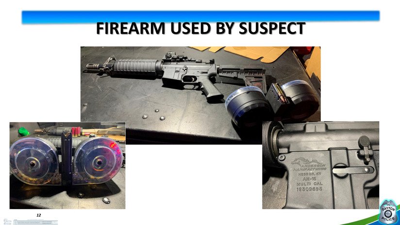 El autor del tiroteo en Ohio compró 'online' el rifle que usó para matar a 9 personas