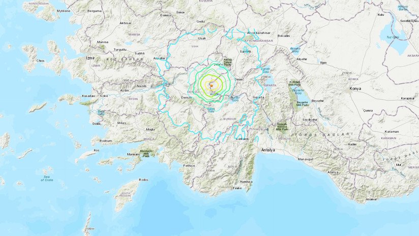 Un sismo de magnitud 5,8 sacude Turquía