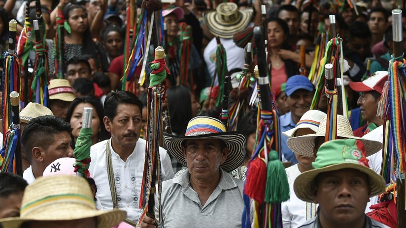 Indígenas colombianos de la región del Cauca se declaran en estado de emergencia ante la ola de asesinatos