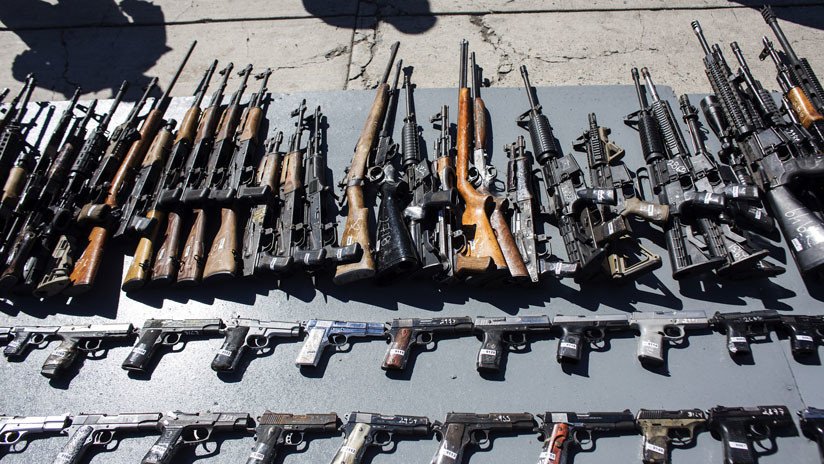 En México circulan 1,6 millones de armas de fuego ilegales y la mayoría proviene de EE.UU.