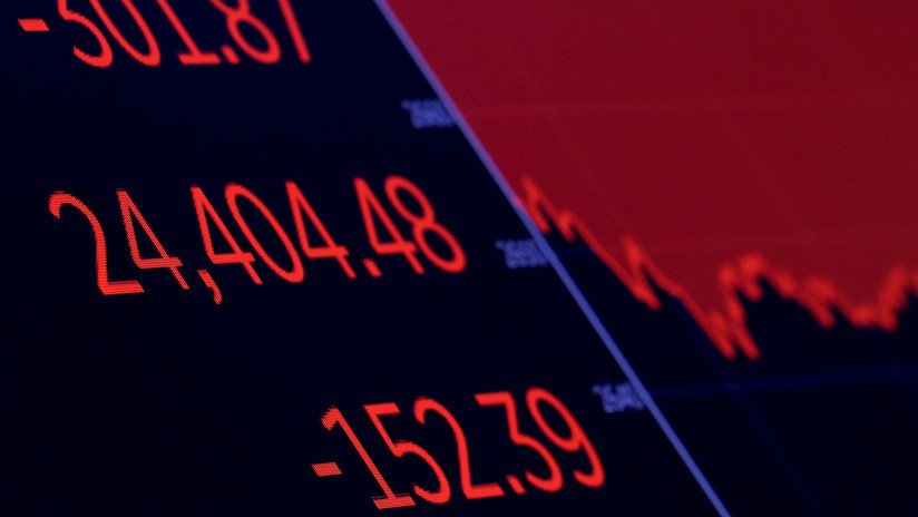 El Dow Jones cae en más de 700 puntos en medio de señales de recesión