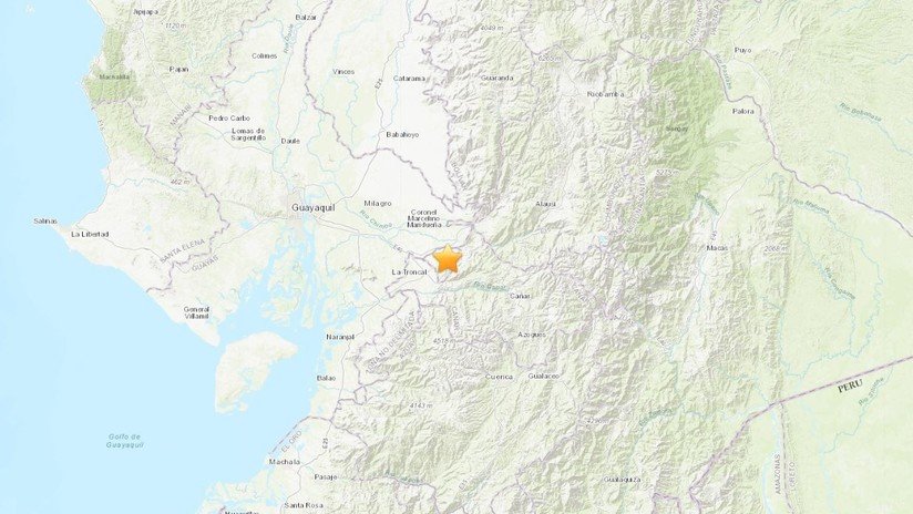 Se registra un sismo de magnitud 5,0 en Ecuador