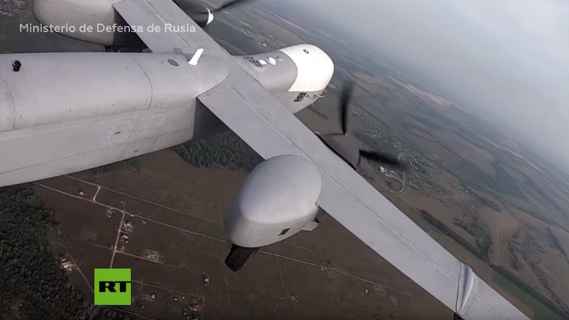Rusia muestra en acción su dron pesado de ataque capaz de estar en el aire más de 24 horas (VIDEO)