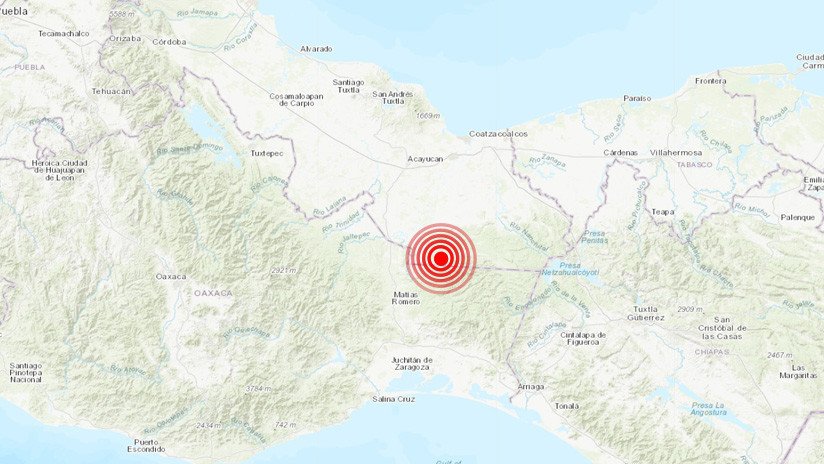 El sur de México registra un terremoto de magnitud 4,5