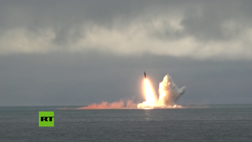 VIDEO: Rusia prueba misiles balísticos intercontinentales lanzados desde submarinos nucleares