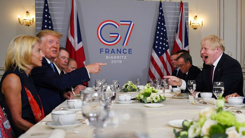 G7: Donald Trump promete a Boris Johnson un gran acuerdo comercial cuando complete el Brexit