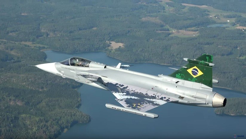VIDEO: El caza brasileño Gripen E realiza su primer vuelo de prueba