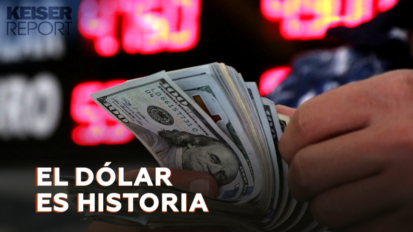 "El mundo tiene que poner fin a su peligrosa dependencia del dólar"