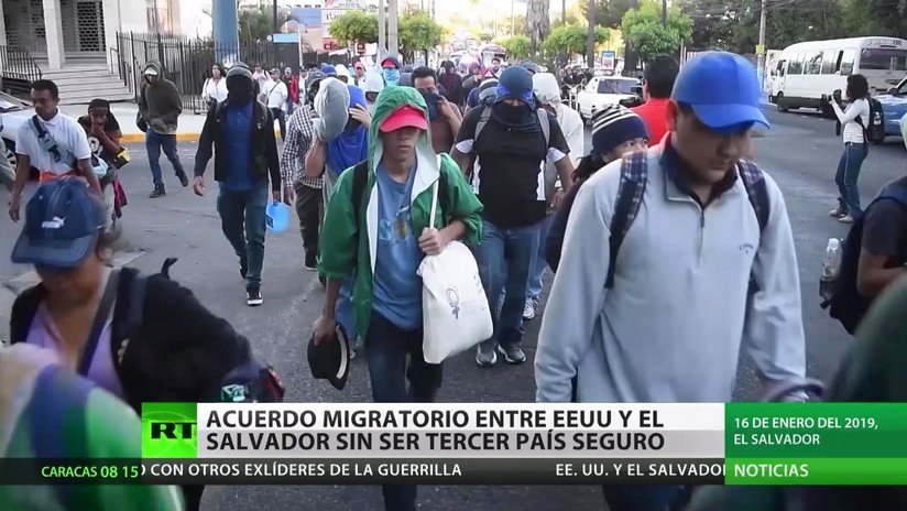EE.UU. y El Salvador pactan un acuerdo de cooperación en migración pero sin "tercer país seguro"