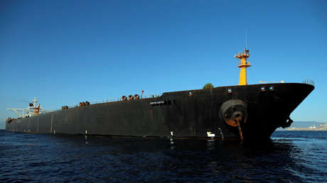 El petrolero iraní Grace 1 zarpa desde Gibraltar pese a la demanda de incautación de EE.UU.