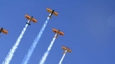 RT acompaña a los pilotos de acrobacias aéreas desde la cabina en vísperas del salón MAKS 2019