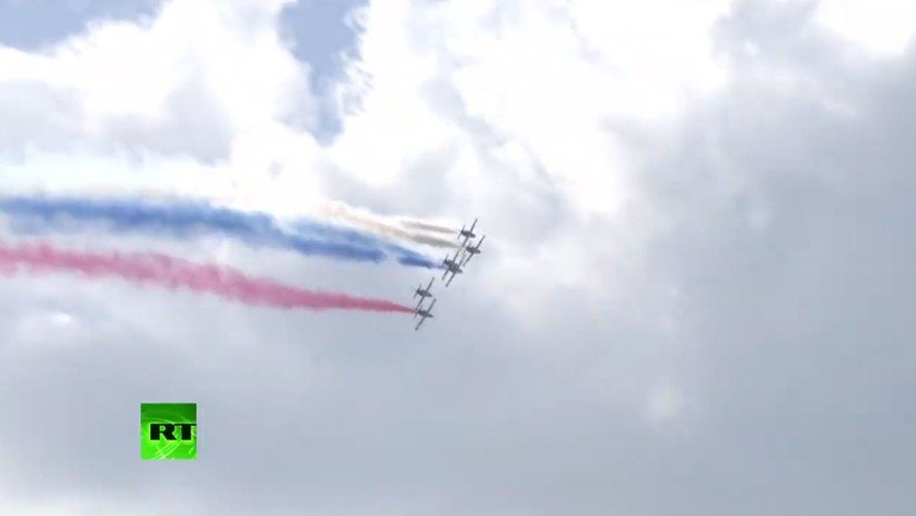 VIDEO: Último día de acrobacias aéreas del salón MAKS 2019 en la provincia de Moscú