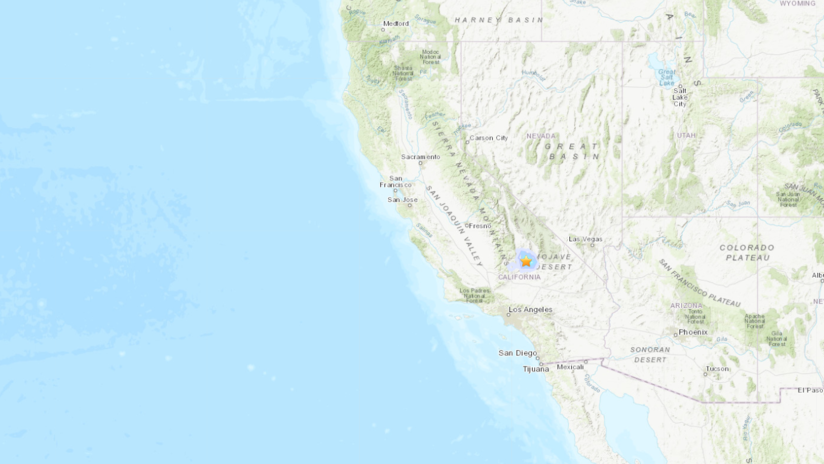 EE.UU.: Se registra un sismo de magnitud 3,5 en California
