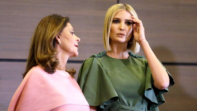 Un golpe de viento convierte a Ivanka Trump en el blanco perfecto de las burlas en Twitter