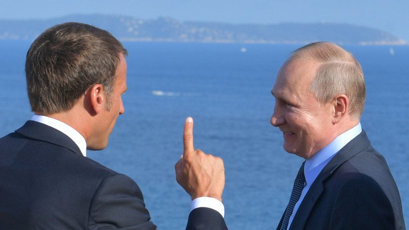 Putin Y Macron Mantienen Una Conversación Telefónica - RT