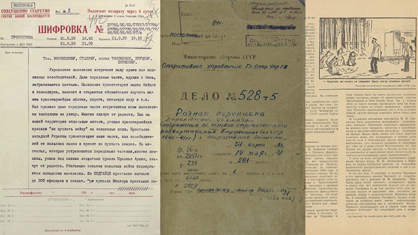 Rusia desclasifica documentos únicos sobre la Segunda Guerra Mundial