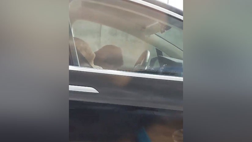 VIDEO: Сonductor duerme al volante de un Tesla mientras circula a 90 km/h