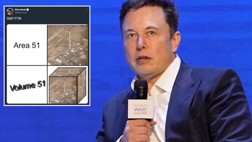Musk reaviva la repercusión sobre el 'asalto' masivo del Área 51 publicando un meme matemático