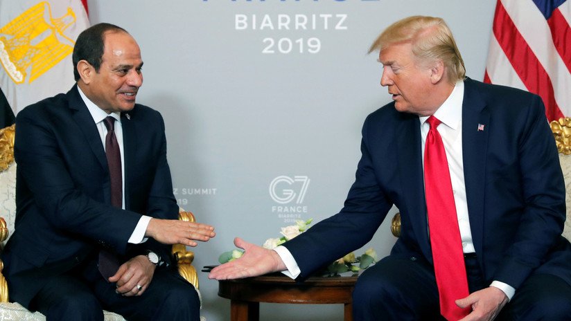 The Wall Street Journal: Trump llamó al presidente de Egipto su "dictador favorito" en la cumbre del G7