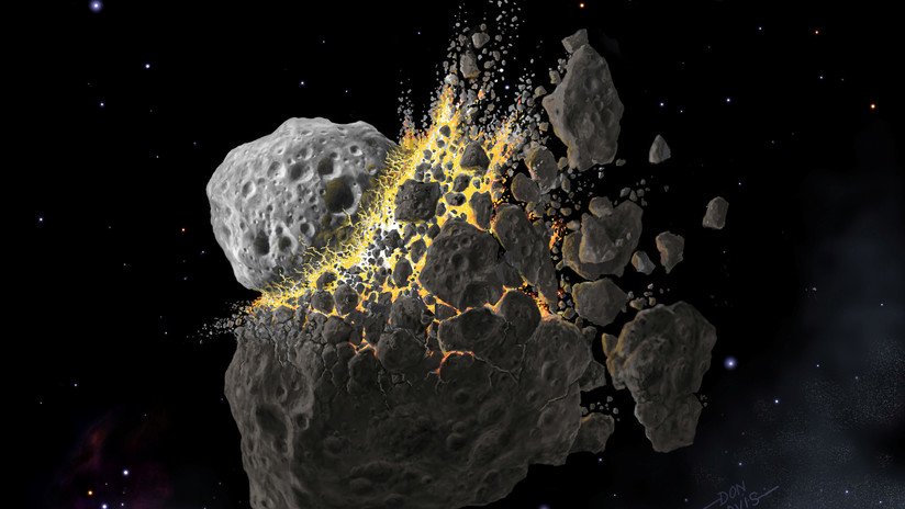 El polvo de un asteroide desintegrado provocó una explosión de vida en la Tierra hace 466 millones de años