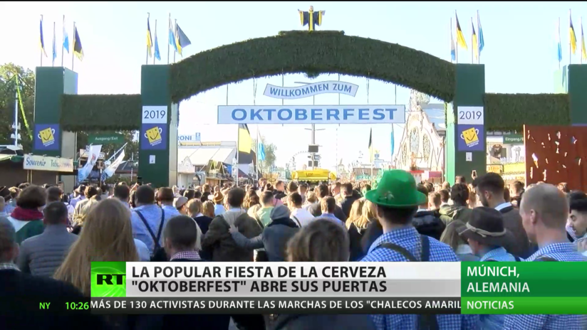 Arranca en Múnich el Oktoberfest, la fiesta de la cerveza más popular ...