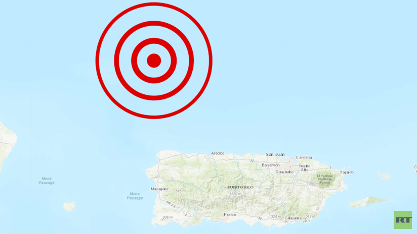 Un sismo de magnitud 6,3 se produce cerca de las costas de Puerto Rico