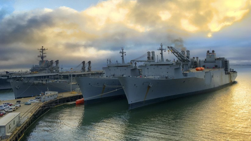 La Armada de EE.UU. activa barcos de transporte reservados para conflictos