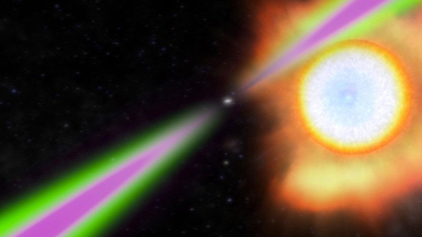 Astrónomos descubren rayos gamma emitidos por un púlsar que rota 707 veces por segundo