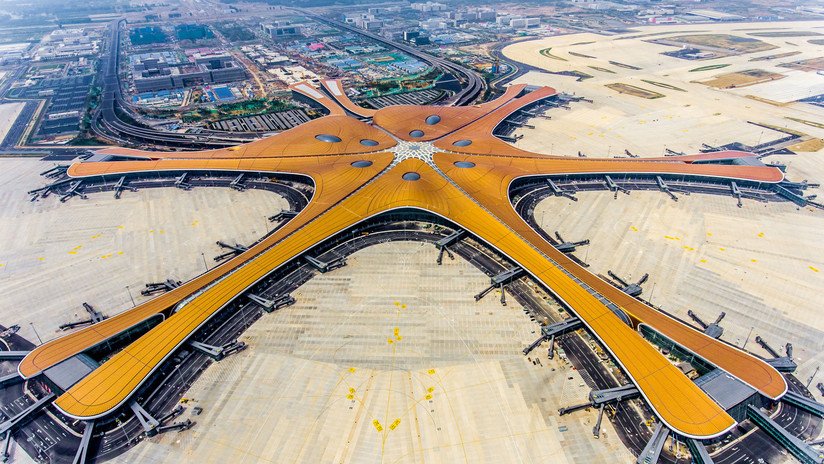 'Diseño de ave fénix': así luce el nuevo megaaeropuerto de Pekín