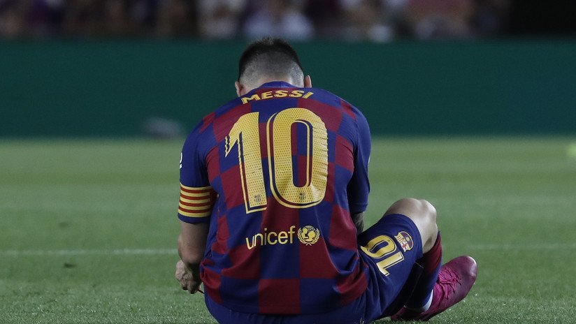 El F.C. Barcelona comunica que Messi ha vuelto a lesionarse
