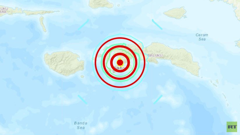 Un sismo de magnitud 6,5 se registra en Indonesia