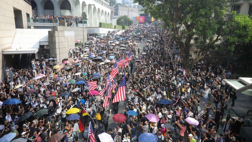 China: "Tenemos pruebas de la injerencia de EE.UU. en la situación de Hong Kong"