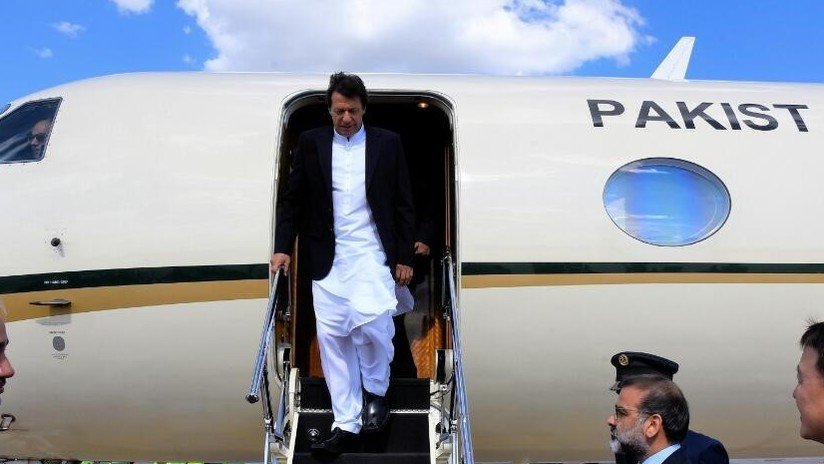 El avión del primer ministro de Pakistán retorna a Nueva York y aterriza de emergencia