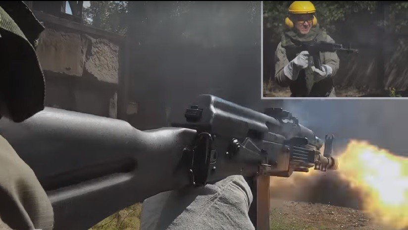 VIDEO: Kaláshnikov somete a "una prueba extrema" su AK-74M y revela cuántos disparos puede hacer sin parar