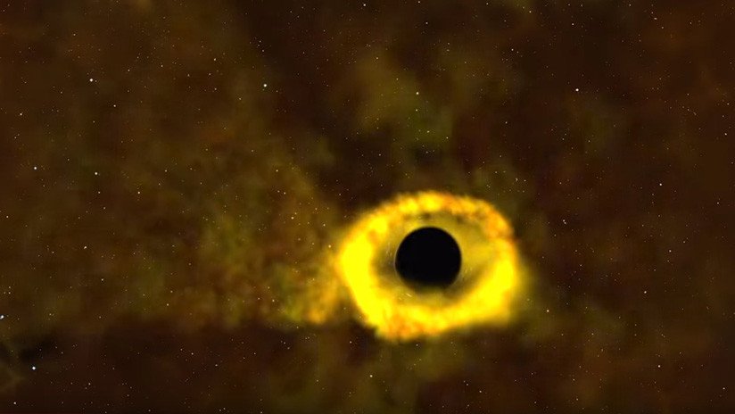 Telescopio de la NASA capta una estrella del tamaño de nuestro sol al ser 'devorada' por un agujero negro (VIDEO)