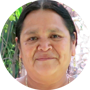 Ana Rutilia Ical Choc, líder indígena guatemalteca defensora de derechos medioambientales.