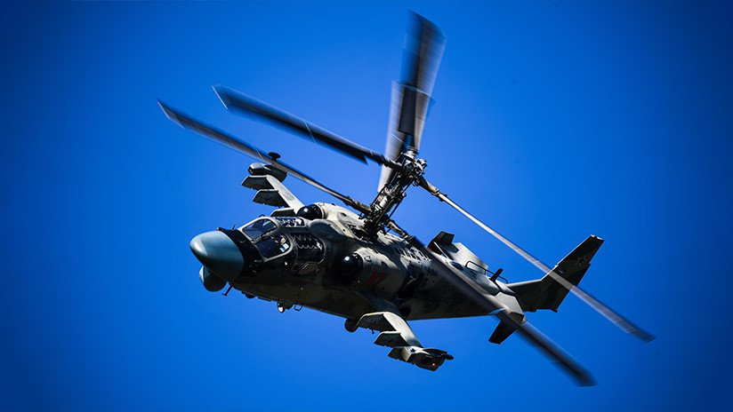 VIDEO: Así se ven unos ejercicios militares desde la cabina del helicóptero de combate ruso Ka-52