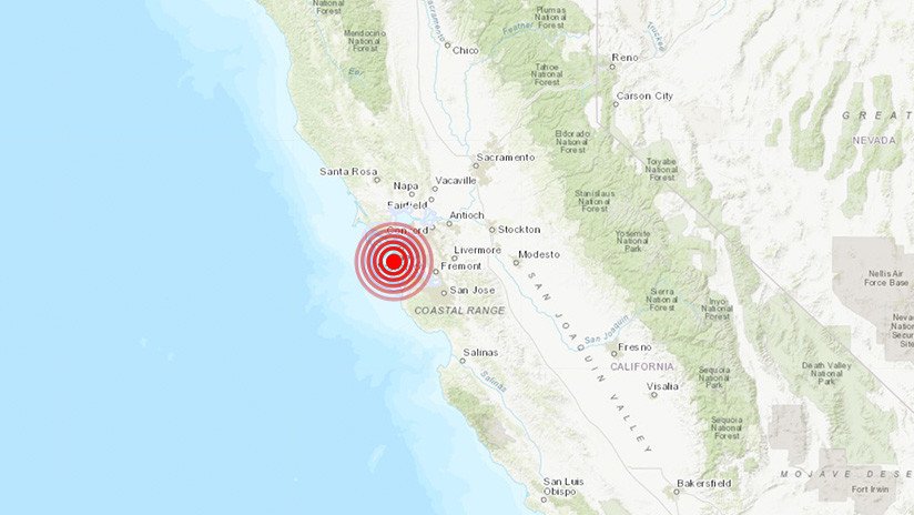 Un sismo de magnitud 3,6 sacude San Francisco