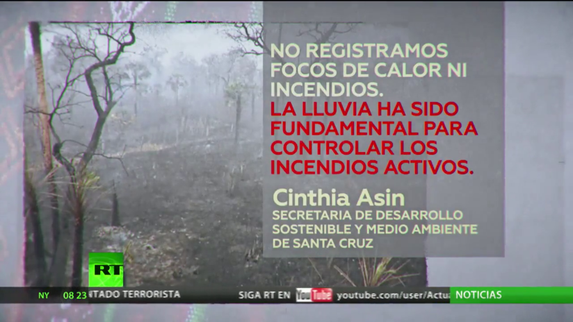 Bolivia anuncia plan para recuperar la región de Amazonia tras los incendios masivos
