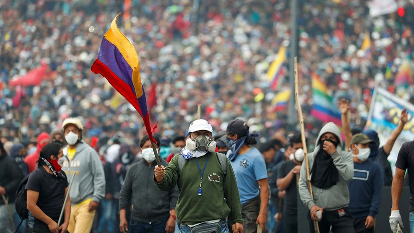 Masivas protestas en Ecuador contra el 'paquetazo' del presidente Lenín Moreno
