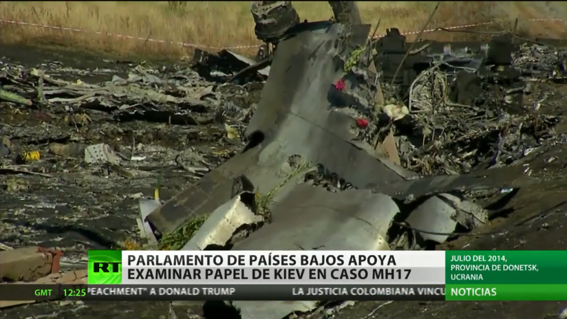 El Parlamento neerlandés, a favor de investigar el rol de Kiev en el derribo del vuelo MH17 de Malasian Airlines