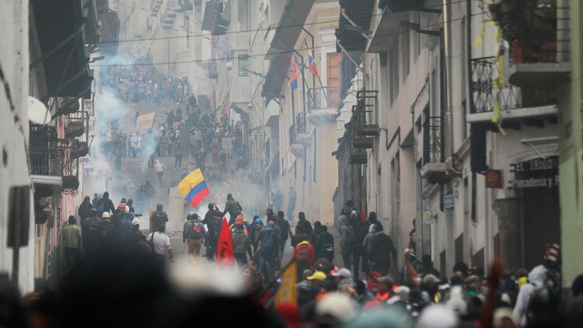 Fuerzas Armadas ecuatorianas se deslindan de las consecuencias de las protestas contra el 'paquetazo' de Moreno
