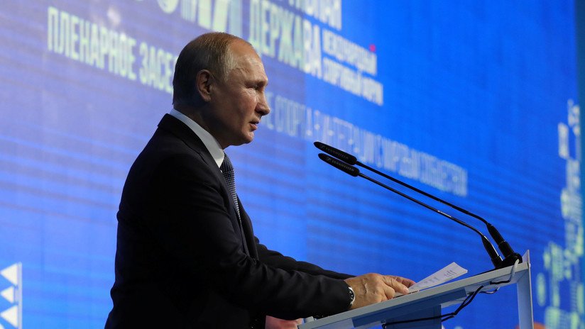 Putin: "Tendremos que desarrollar misiles de alcance medio, porque EE.UU. ya los tiene"
